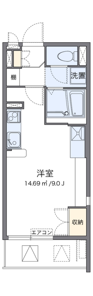 ミランダばうレジデンス湘南 間取り