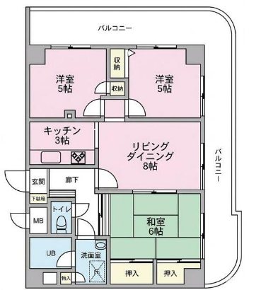 クレール湘南 間取り