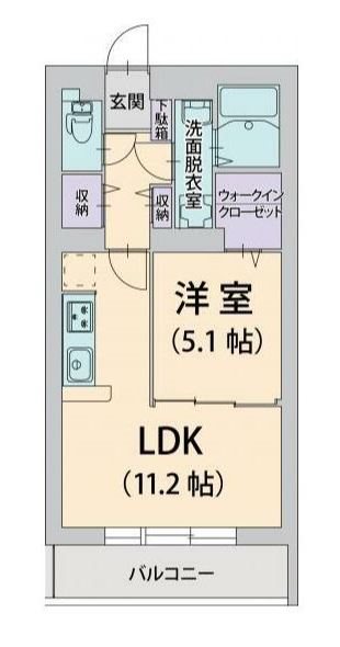 ヴィオレット湘南 間取り