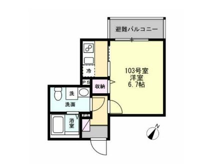 ベイルームプレミア湘南台 間取り