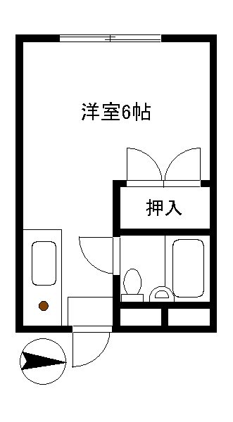 浜竹ハイツ 間取り