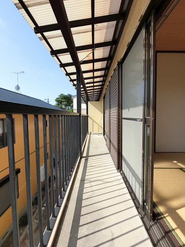 コーポ簑原 ベランダ