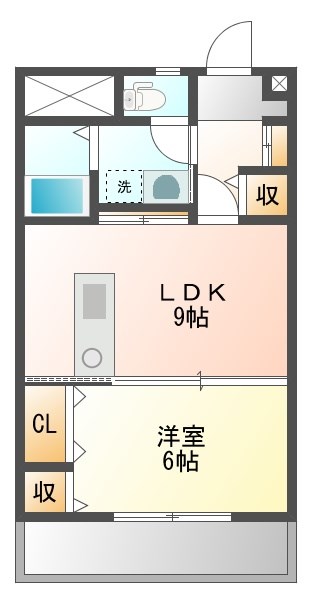 リブハイム土井 間取り