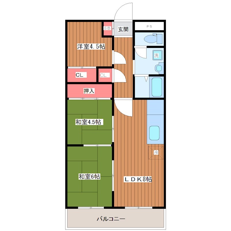 サンプラザ新石切 間取り