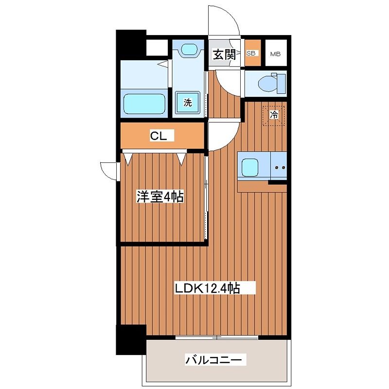 Alivis北梅田 間取り