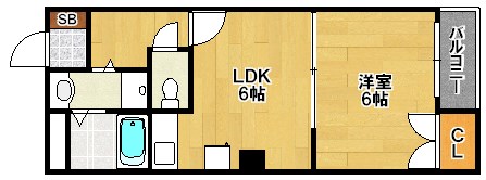 NYK針中野    間取り