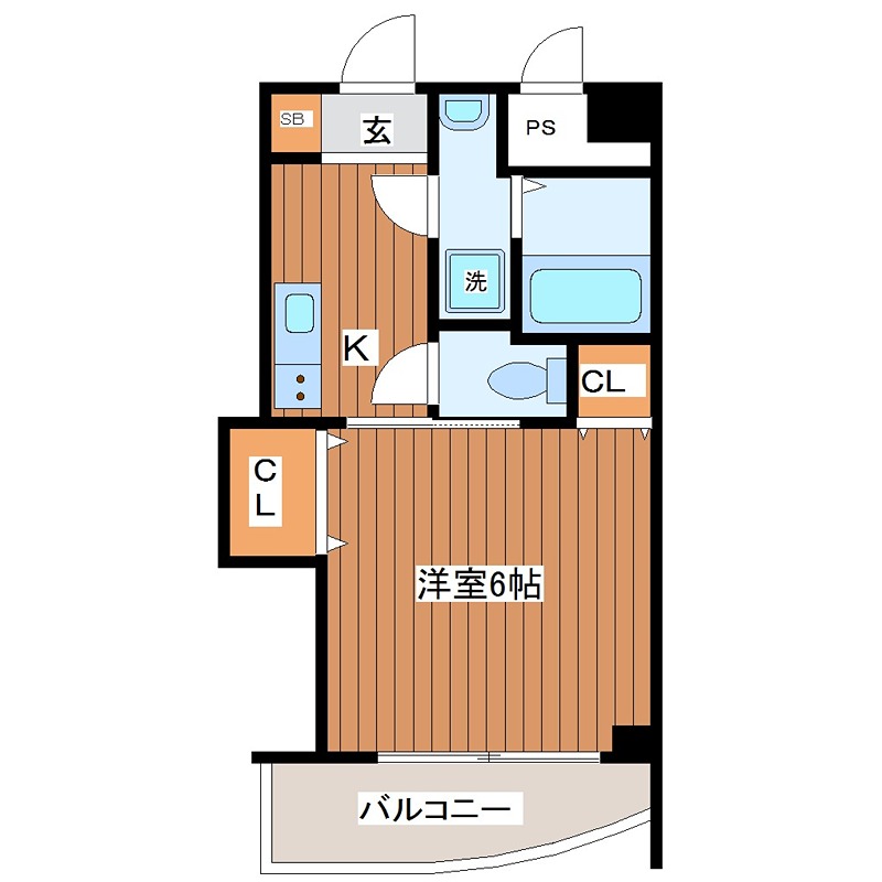 マロット天神橋 間取り