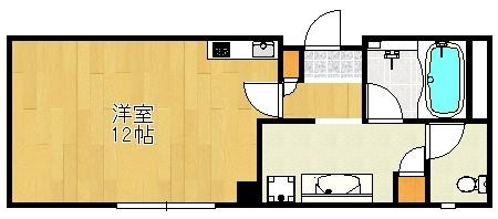 クレアジオーネ中之島西 間取り