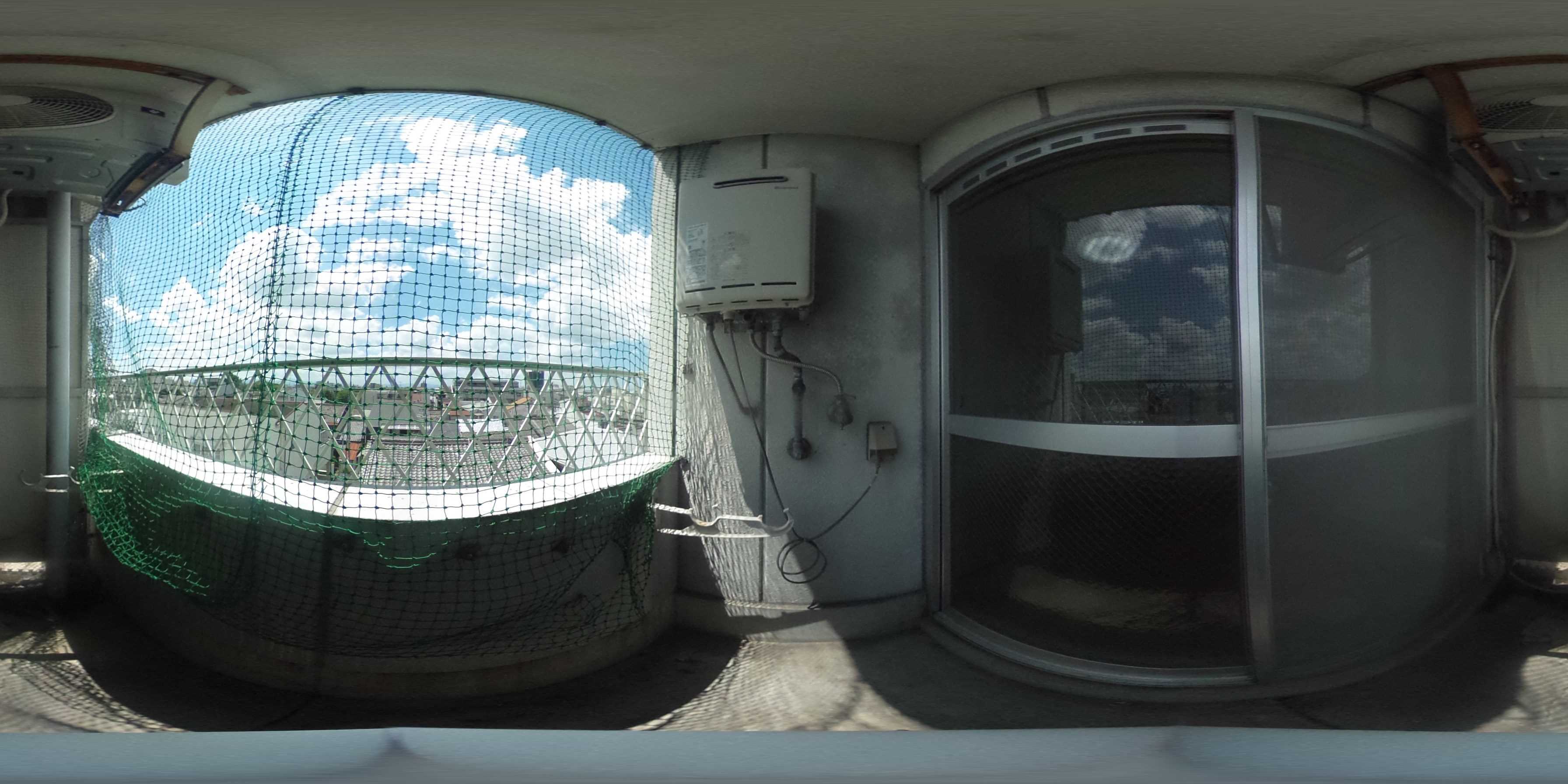 NYK針中野    ベランダ