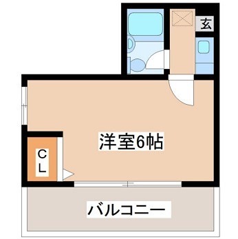 デイズ桜川II  間取り
