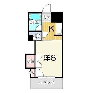 FM中崎Ⅰ      間取り