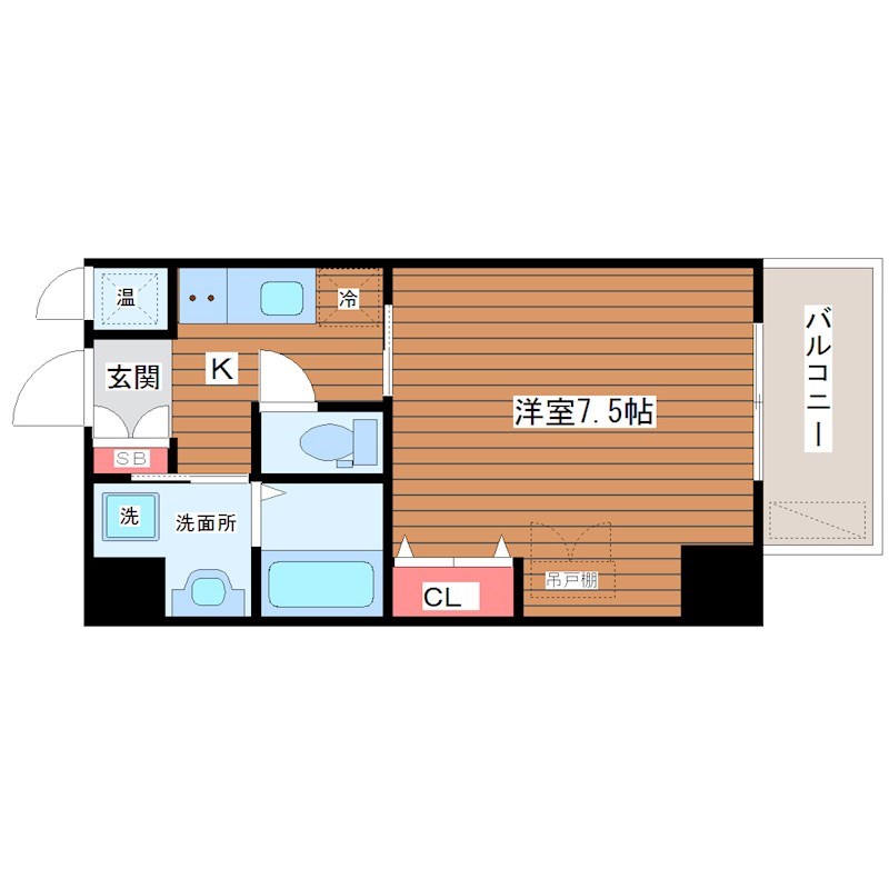 メルベージュ難波ウエスト 間取り