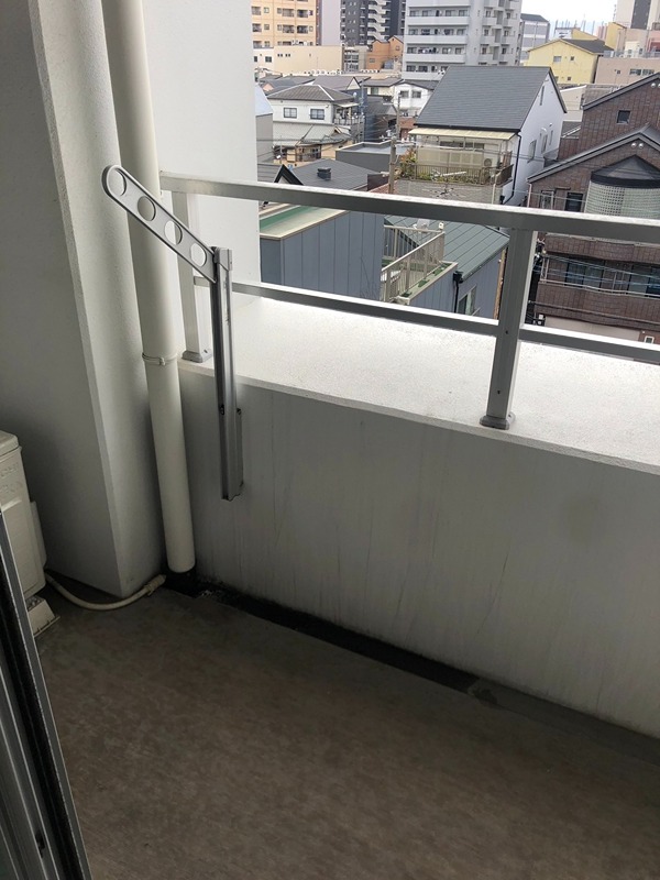 メルベージュ難波ウエスト ベランダ