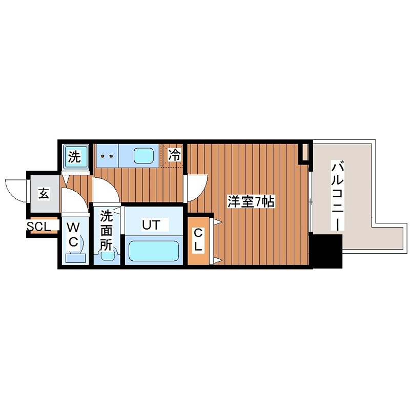 S-RESIDENCE天満Gracis   間取り