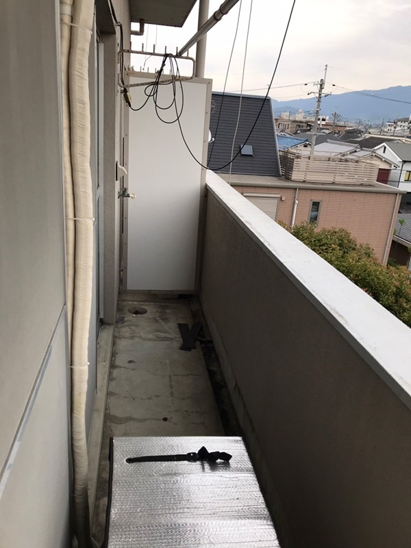ロイヤルハイツ橿原 ベランダ
