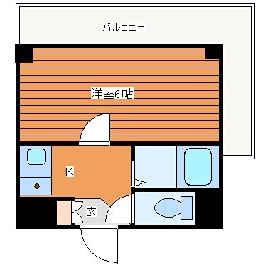 ハイコート駒川 間取り