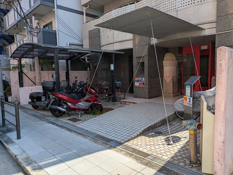 ハイコート駒川 エントランス