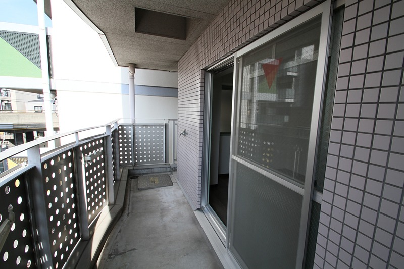ハイコート駒川 ベランダ