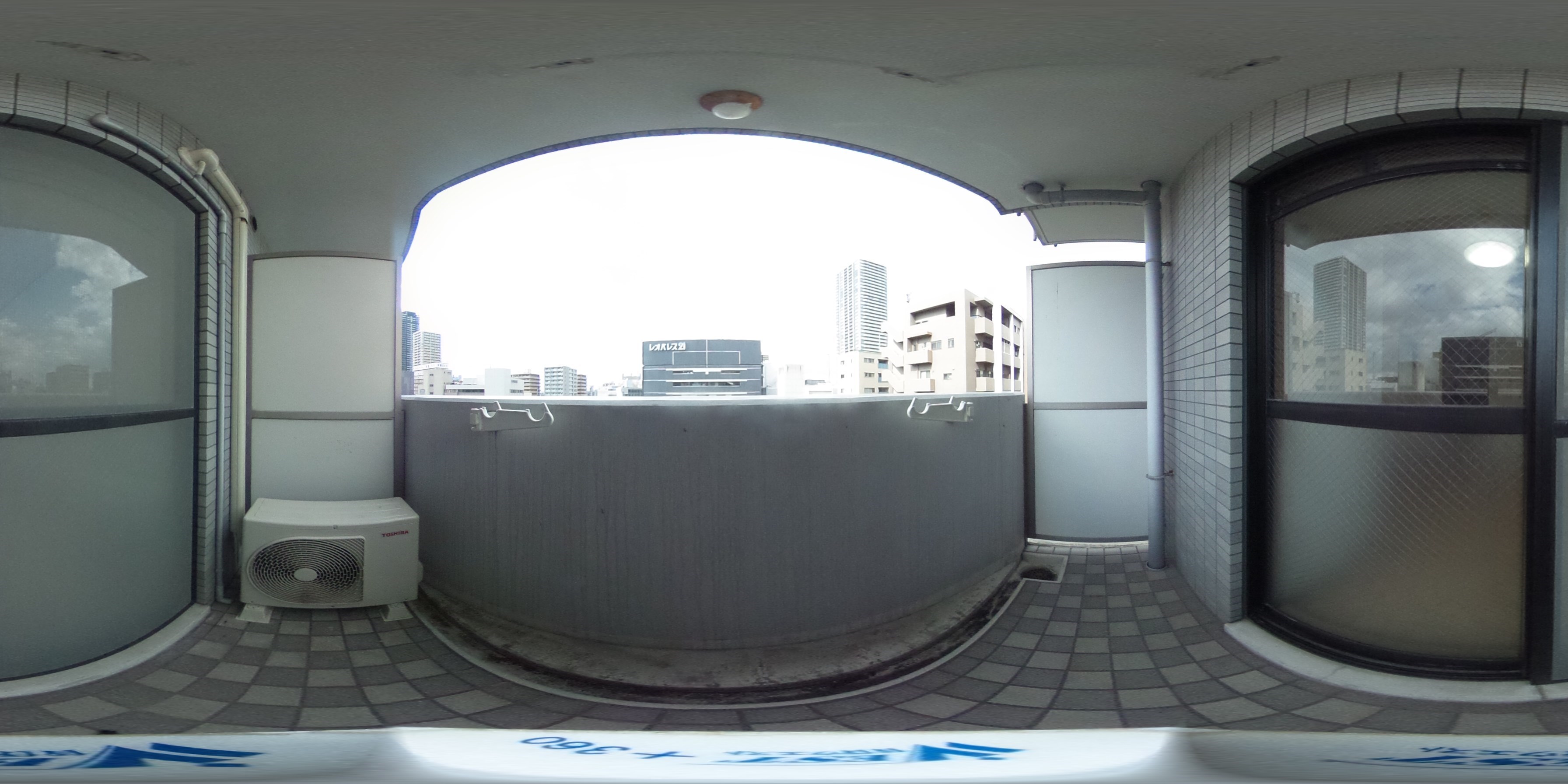 HOPECITY天神橋  ベランダ