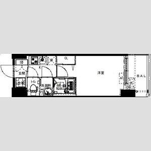 Alivis福島海老江 間取り