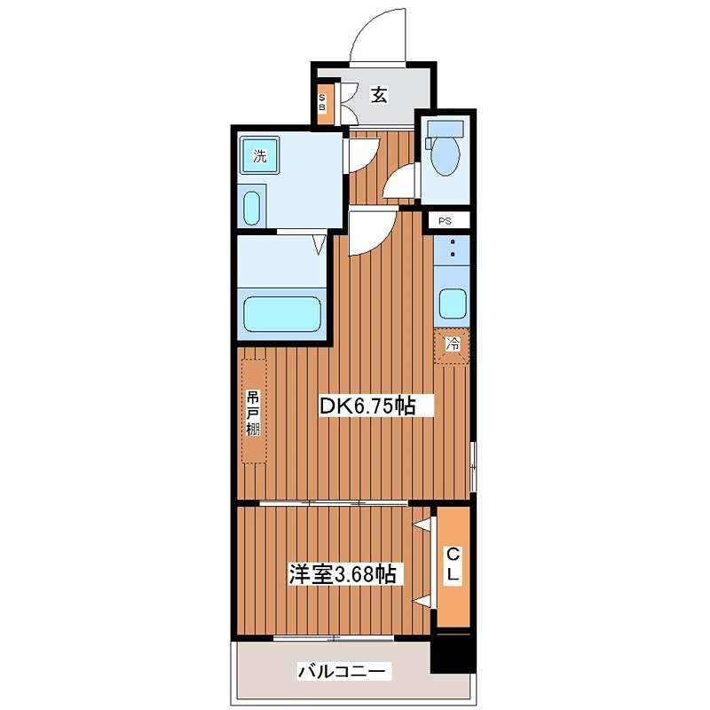 メルベージュ布施 間取り