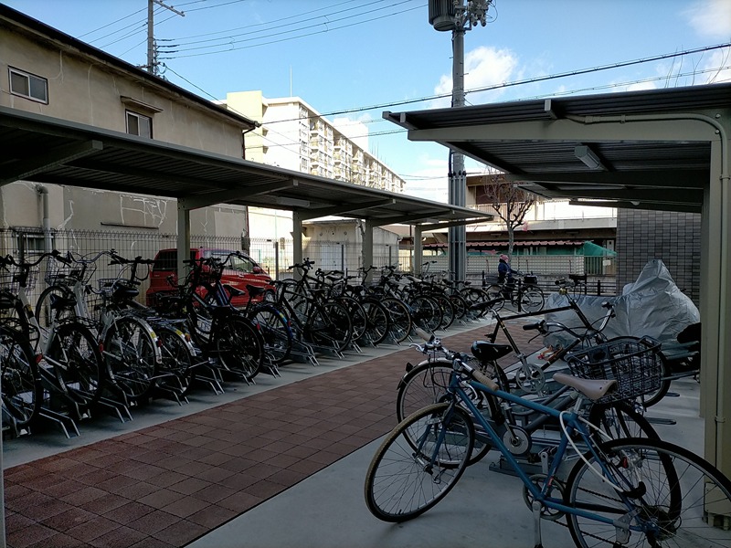 メルベージュナンバサウスII 駐車場