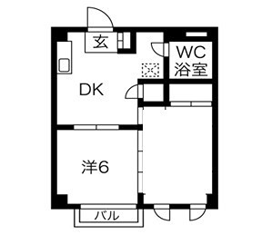 メゾンダーバン 間取り