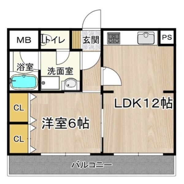大正メゾン 間取り