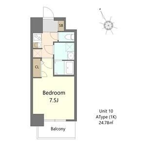 S-RESIDENCE堺浜寺broad 間取り