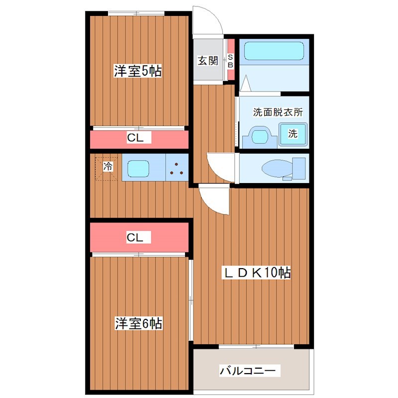 クレアジオーネ伏見   間取り