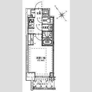 S-RESIDENCE都島 間取り