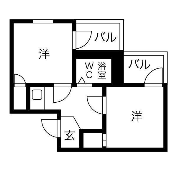 アメニティ新大阪4番館 間取り
