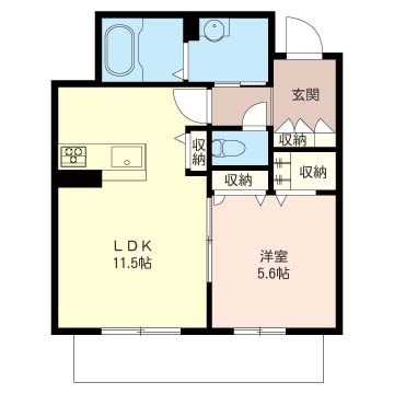 シャーメゾン　スクエア　ガーデン　Ⅱ 間取り