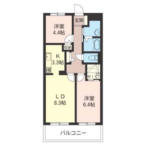 セゾンアムール 間取り