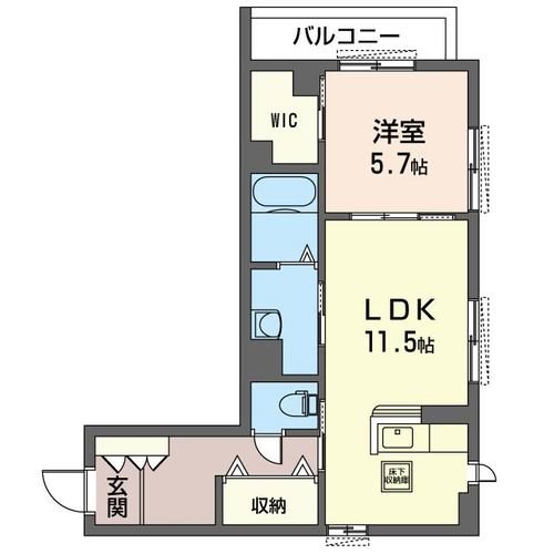ミルティーユ武蔵新城 間取り