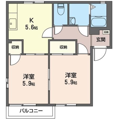 壱番館B 間取り