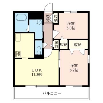 サンボナール 間取り