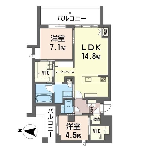 クオリスタ 間取り