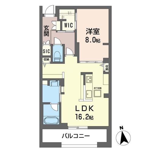 シャーメゾン　プレシャス 間取り