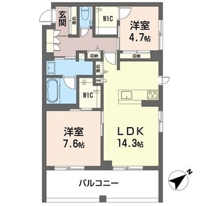 ホヌ　プレミアス 間取り
