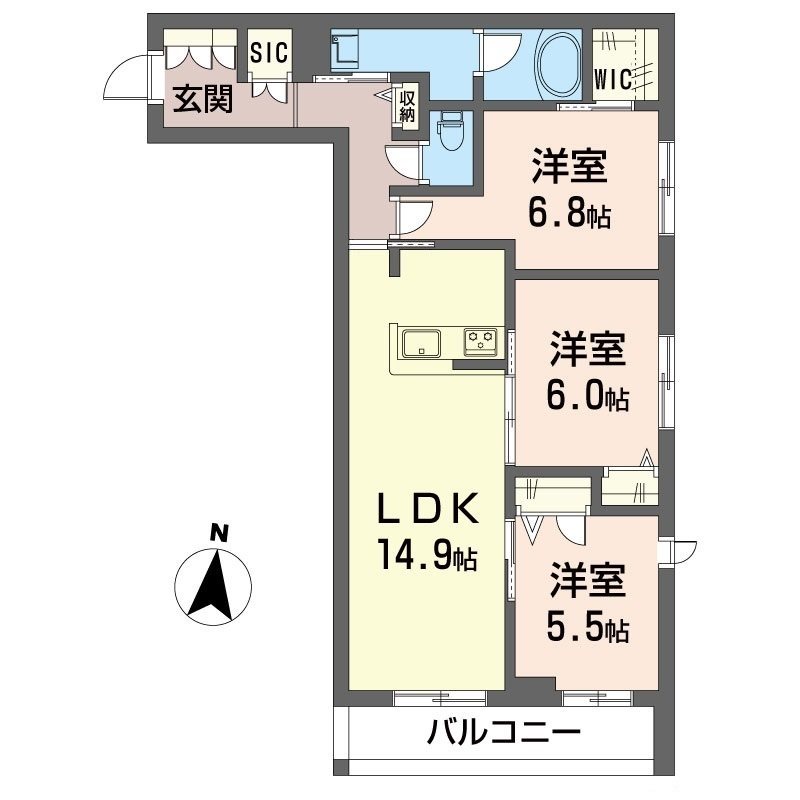 ウインド　シュピール 間取り