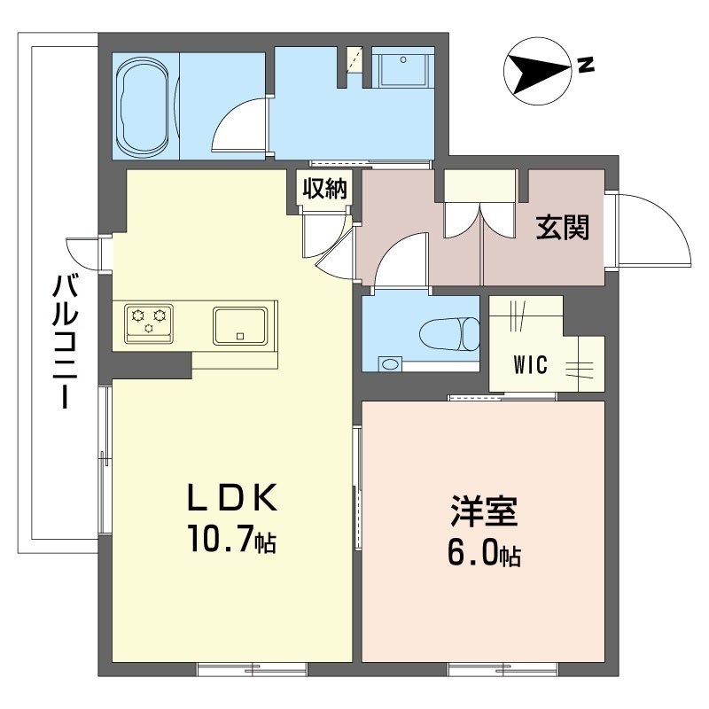 ヒルクレスト富士塚 間取り
