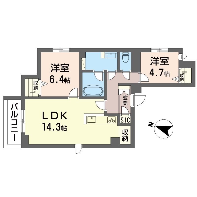 ルルブラン 間取り