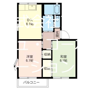 エコーハイツ 間取り