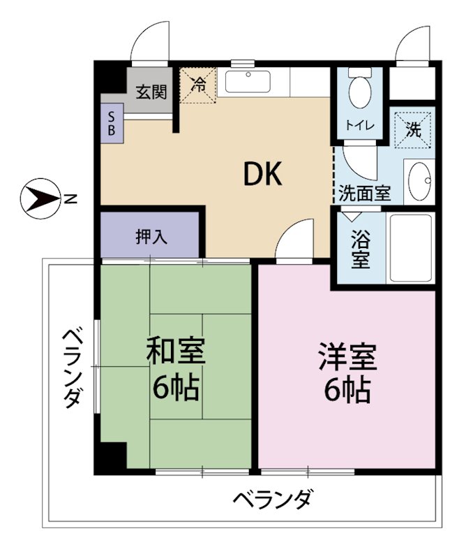 ミユキハイツ 間取り