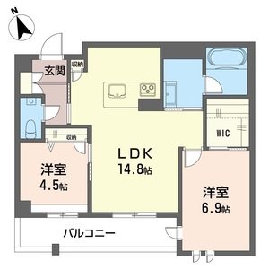 グランパティオ梶ヶ谷 間取り