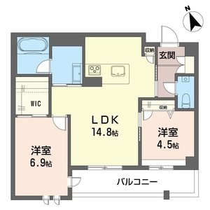 グランパティオ梶ヶ谷 間取り