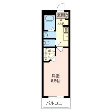 メイプルコートＮ  間取り