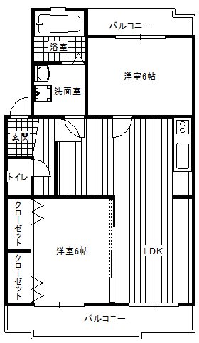 ブラウンハイツ 間取り