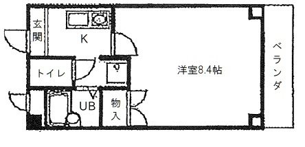 クレセント元八事 間取り